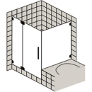 Tür 1-flg. m. Festfeld DIAMANT ALVA mit SW nebenn...