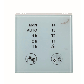 AP Funk-Steuergerät Zehnder MODEL 1 inkl. Batterien, weiss RAL9016