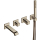 DIAMANT ITALY Wannenmischer UP Metallic geb., IT102