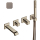 DIAMANT ITALY Wannenmischer UP Metallic geb., Griffe Quarzit samtig, IT102