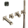 DIAMANT ITALY Wannenmischer UP Metallic geb., Griffe Guatemala gl., IT102