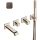 DIAMANT ITALY Wannenmischer UP Metallic gl., Griffe Graphit gl., IT102