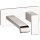 DIAMANT QUADRI S WT-Mischer UP chrom, m. Ablaufgarnitur, QS256