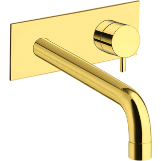 SMARAGD TRICOLORE VERDE WT-Mischer UP Gelbgold, m. Ablaufgarnitur, TV256