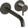 SMARAGD TRICOLORE VERDE WT-Mischer UP schwarz matt, m. Ablaufgarnitur, TV257