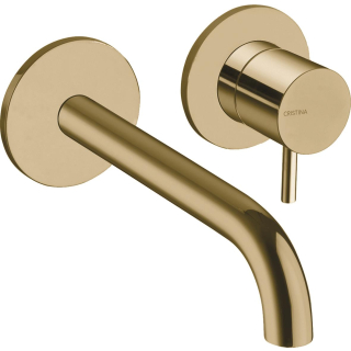 SMARAGD TRICOLORE VERDE WT-Mischer UP Gelbgold, m. Ablaufgarnitur, TV257