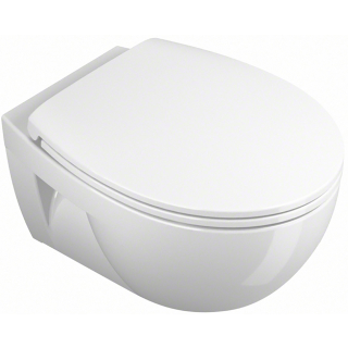 Wand-WC Tiefspüler Optima L 1.2 VSOPL weiss, 6 Liter, Befestigung sichtbar
