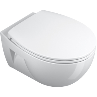 Wand-WC Tiefspüler Optima L 1.2 VSREOPL weiss, 6 Liter, spülrandlos