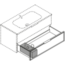 Einlegebox Optima L 1.2 ACSIC35L001 B 150mm x T 370mm x H...