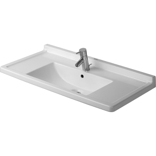 Waschtisch Duravit STARCK 3 0304.80-001 85x48.5 cm, weiss mit Wondergliss,