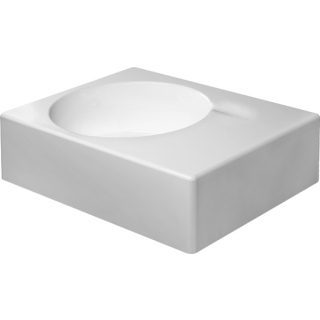 Universalbecken Duravit SCOLA 068460-00 weiss, Becken links