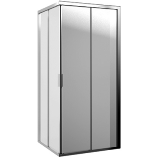 Gleittüre ProCasa Tre 97,2-100,2 cm, H 195 cm