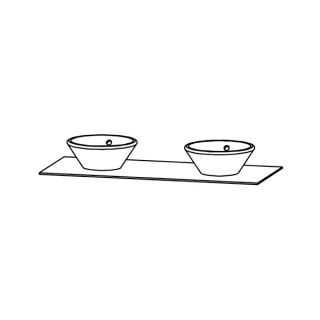 Waschtischelement Vanity-Bocco