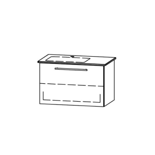 Unterbau Vanity-Me by Starck Easy 83