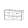 Unterbau Vanity-Moderna R 124