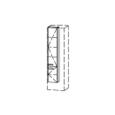 Hochschrank Vanity-Moderna R