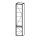 Hochschrank Vanity-Star