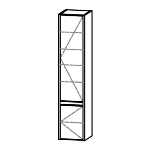 Hochschrank Vanity-Star