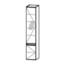 Hochschrank Vanity-Star