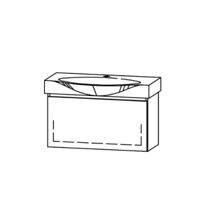 Unterbau Vanity-Palace Style 90