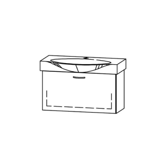 Unterbau Vanity-Palace 90