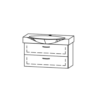 Unterbau Vanity-Palace 90