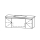 Unterbau Vanity-Living Square Style 130