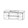 Unterbau Vanity-Living Square Style 130