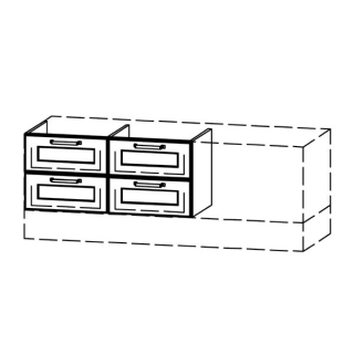 Unterbau Vanity Bocco Campo