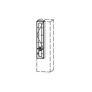 Hochschrank Vanity Bocco Campo