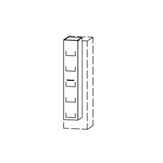Auszughochschrank Vanity Keramik