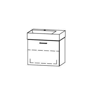 Waschtischmöbel Vanity Seto Easy 65