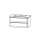 Unterbau Vanity-Living Square Style 90