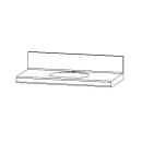 WTE Vanity-Flair M SL 120 x 57 x 7,5 cm