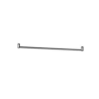 Relingstange kantig Länge 110 cm.