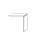 Seitenteil Vanity-Bocco 3 x 40-84 cm