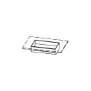 Corianbecken FP-50-30 Innenmass 50 x 30 x 11 cm.