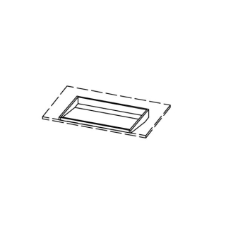 Corianbecken FS-60 Innenmass 60 x 38 x 7 cm.