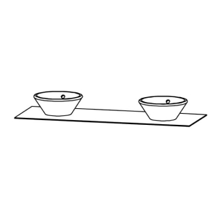 Waschtischelement Vanity-Bocco