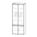 Hochschrank Vanity-Star