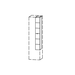 Hochschrank Vanity-Keramik