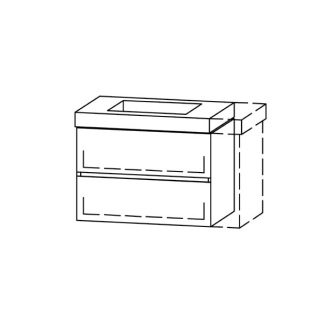 Unterbau Vanity Keramik Pasofino Line