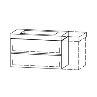 Unterbau Vanity Keramik Pasofino Line