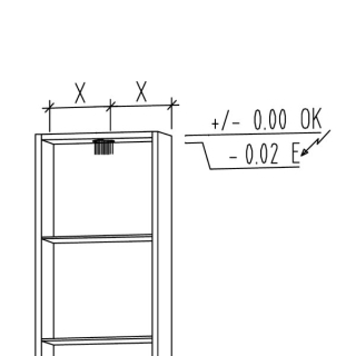 Leuchte LED 3 Watt, Ø Bohrung 55 mm.