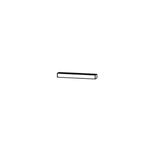Leuchte Destra LED 45 x 4,5 x 7 cm.