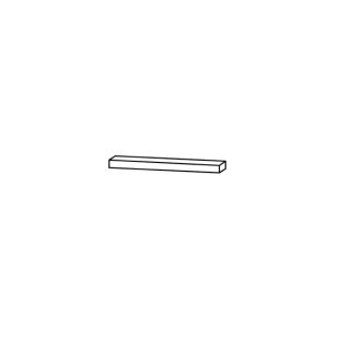 Tablar Vanity-Bocco 40-99 40-99 x 11-15 x 3 cm