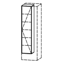 Hochschrank Vanity-Pathos