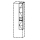 Hochschrank Vanity-Keramik Style