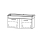Unterbau Vanity-Pro S Easy 120