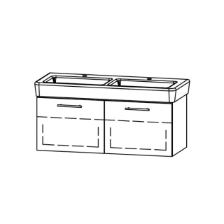 Unterbau Vanity-Pro S Easy 120-2